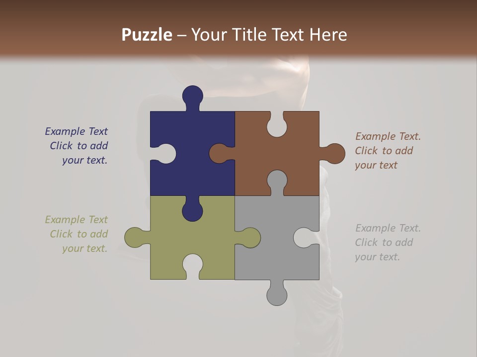 Vertical Active Boy PowerPoint Template