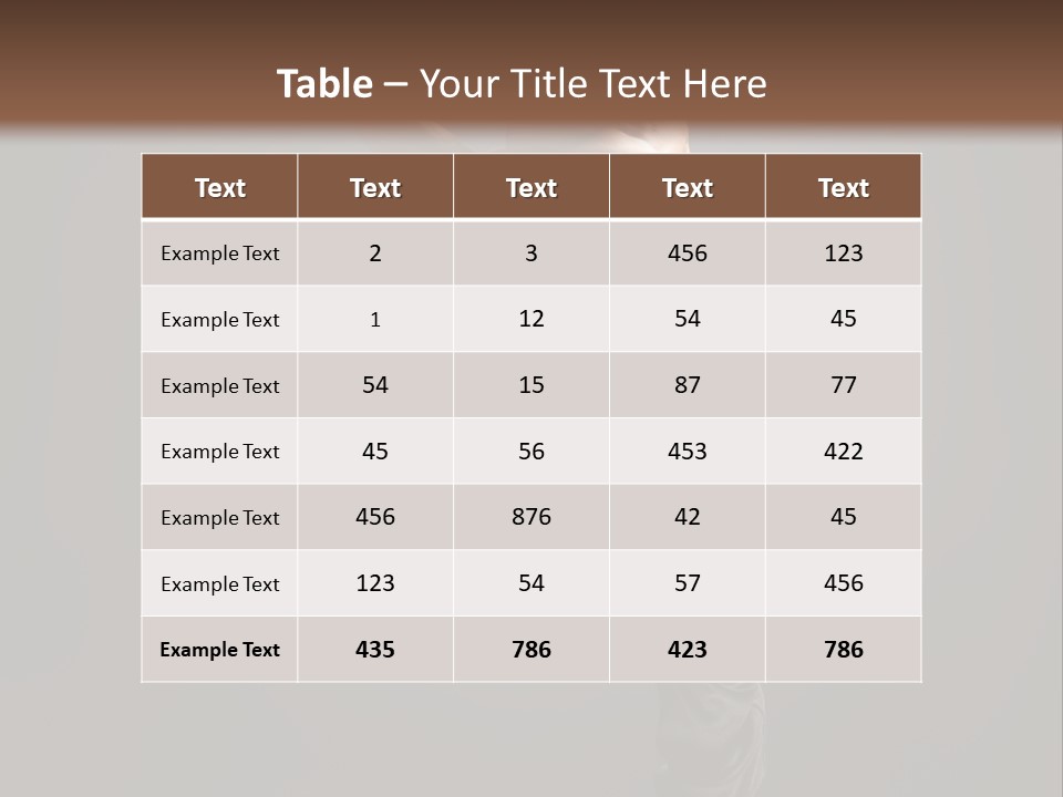 Vertical Active Boy PowerPoint Template