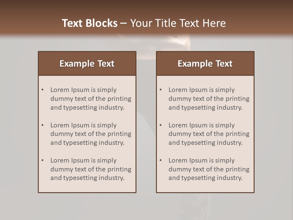 Vertical Active Boy PowerPoint Template