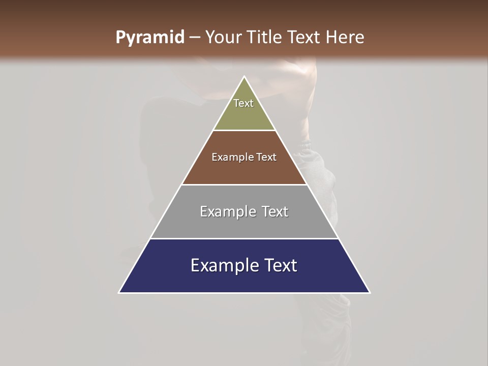 Vertical Active Boy PowerPoint Template