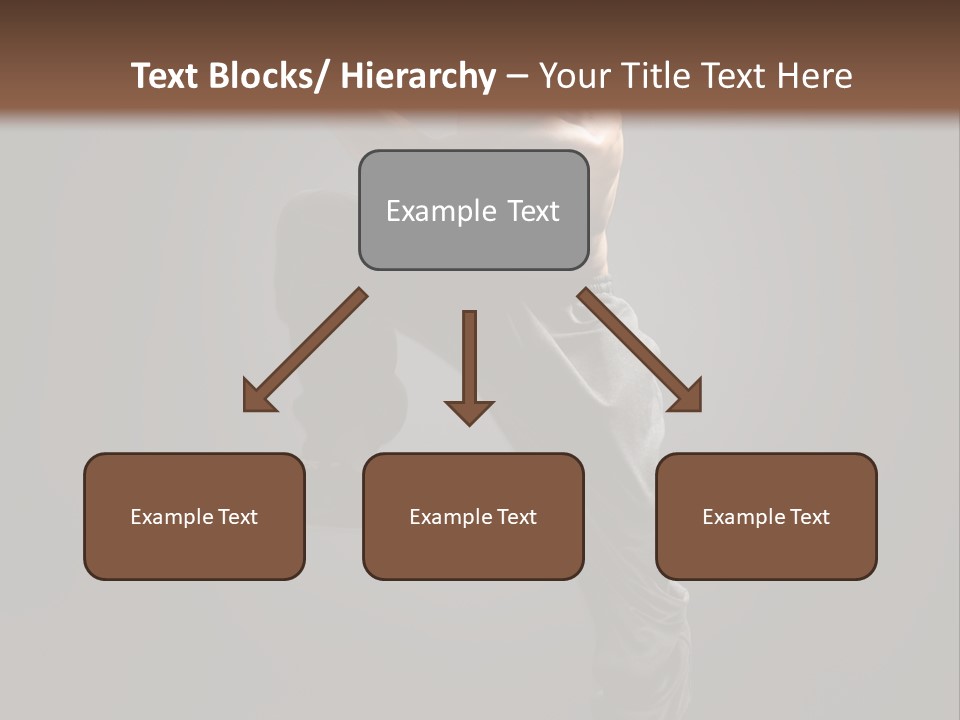 Vertical Active Boy PowerPoint Template