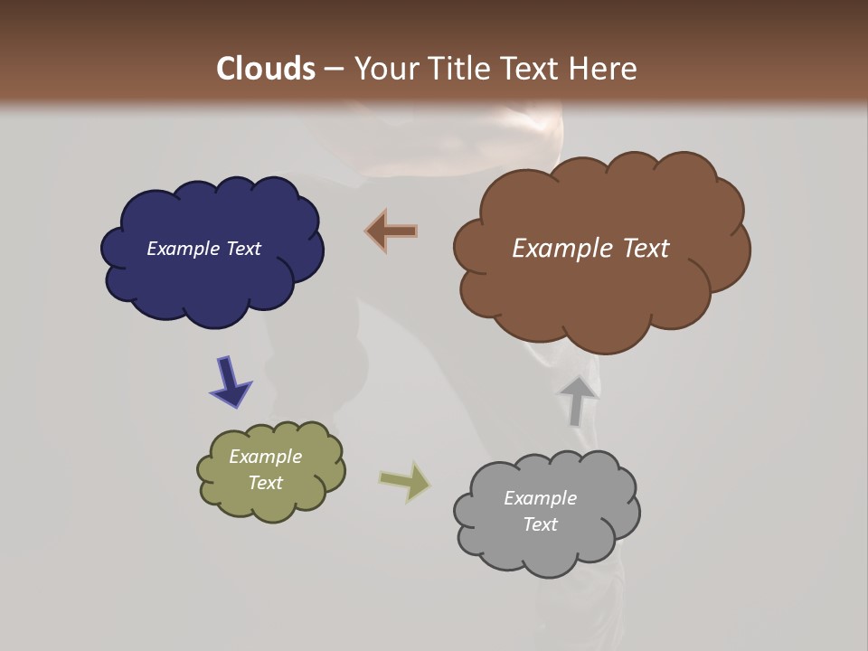 Vertical Active Boy PowerPoint Template