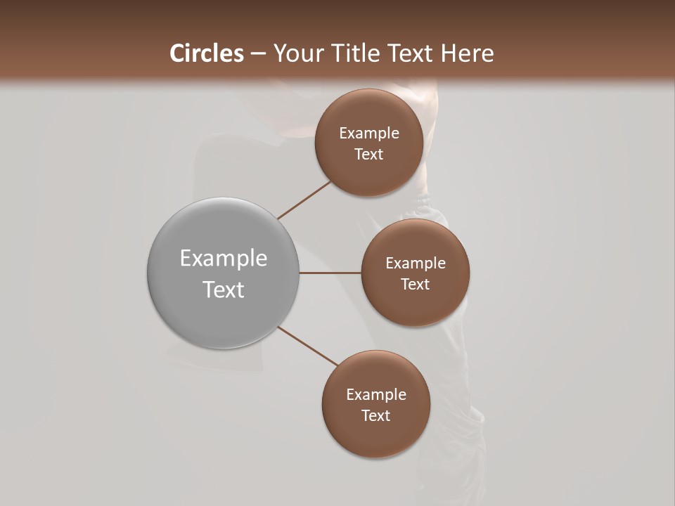 Vertical Active Boy PowerPoint Template