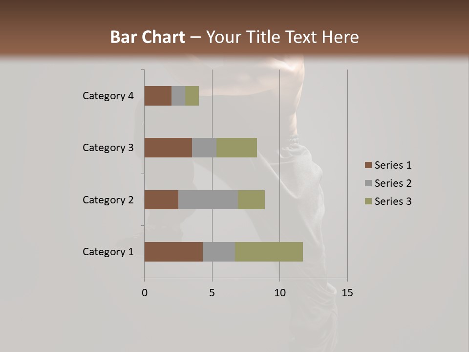 Vertical Active Boy PowerPoint Template