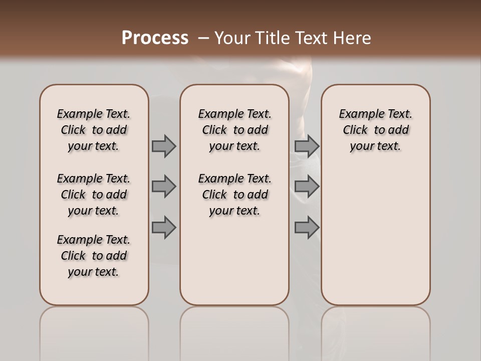 Vertical Active Boy PowerPoint Template