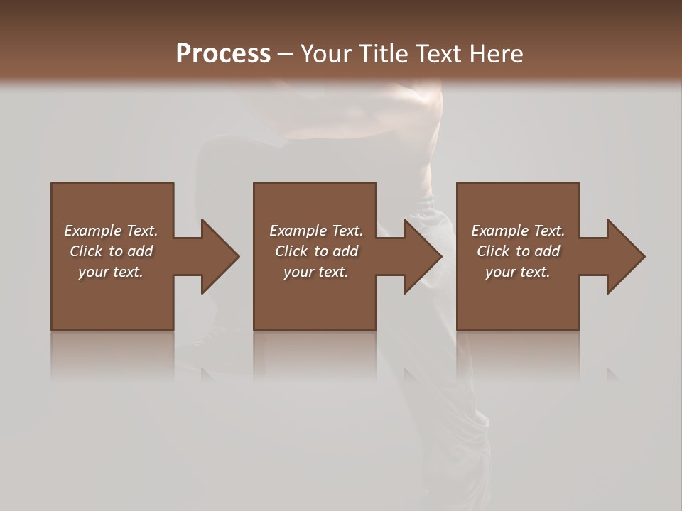 Vertical Active Boy PowerPoint Template
