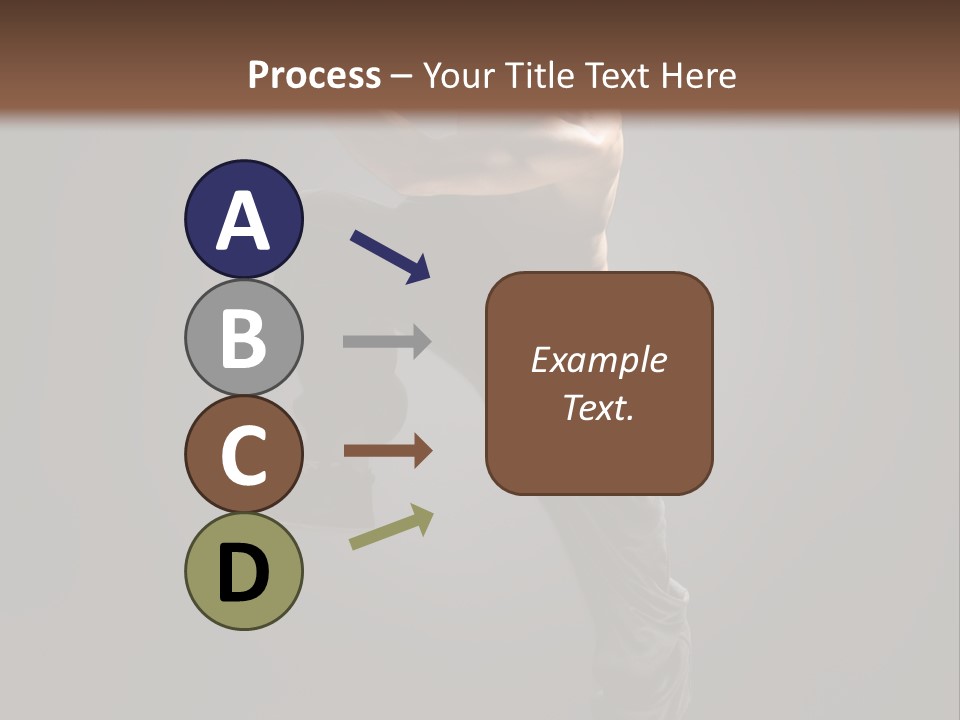 Vertical Active Boy PowerPoint Template