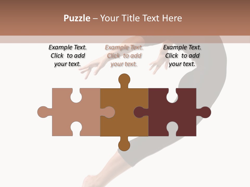 Stretching Lifestyle Performer PowerPoint Template