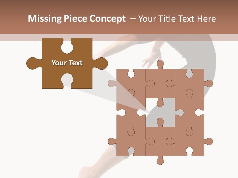 Stretching Lifestyle Performer PowerPoint Template