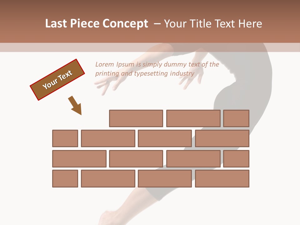 Stretching Lifestyle Performer PowerPoint Template