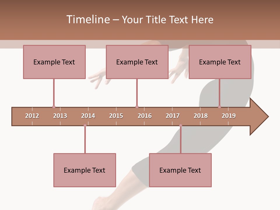 Stretching Lifestyle Performer PowerPoint Template
