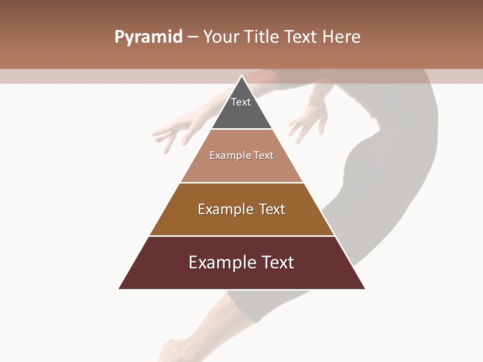 Stretching Lifestyle Performer PowerPoint Template