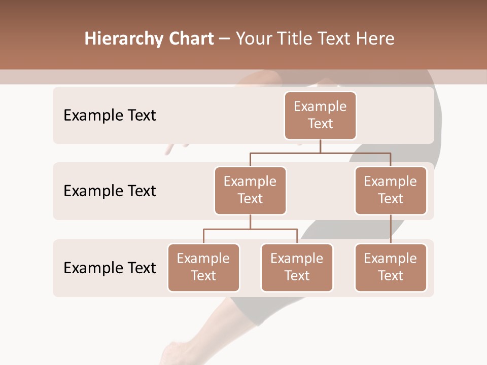 Stretching Lifestyle Performer PowerPoint Template