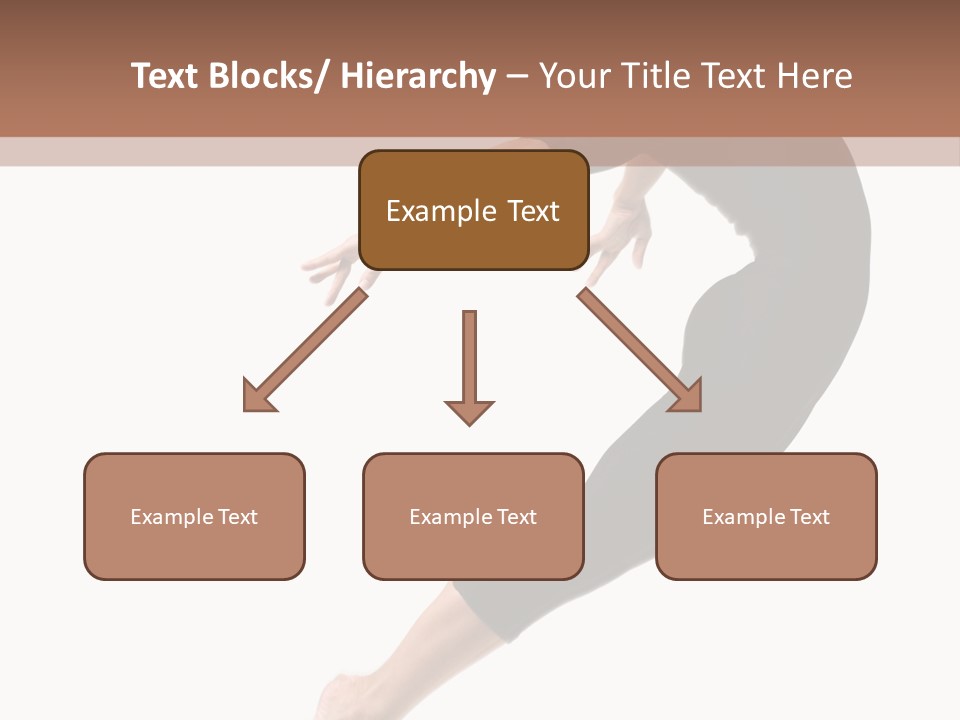 Stretching Lifestyle Performer PowerPoint Template