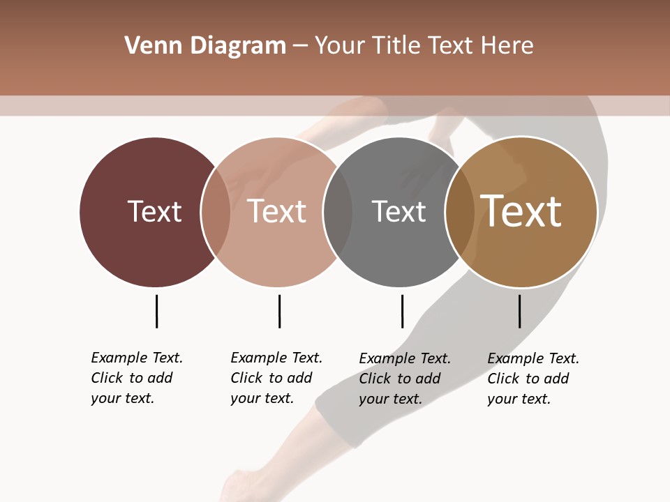 Stretching Lifestyle Performer PowerPoint Template