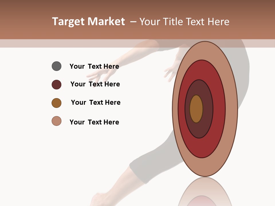 Stretching Lifestyle Performer PowerPoint Template