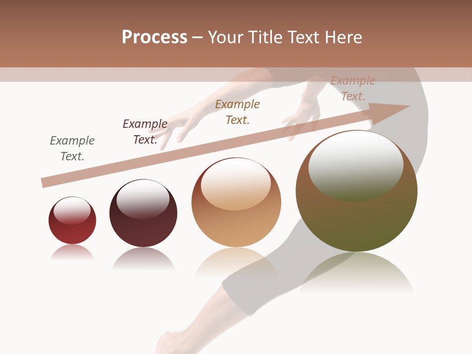 Stretching Lifestyle Performer PowerPoint Template