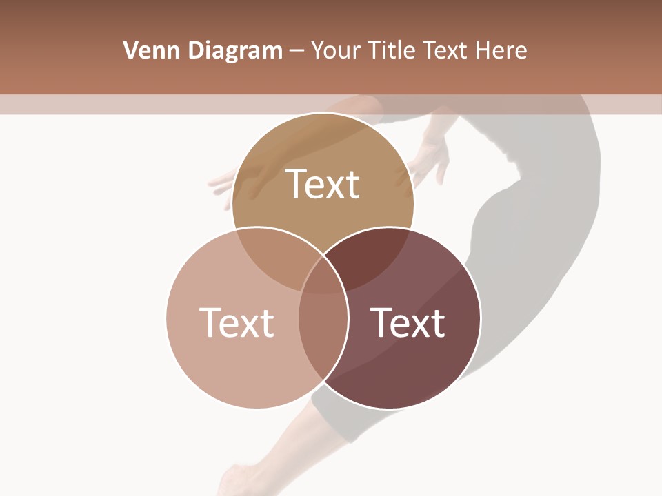 Stretching Lifestyle Performer PowerPoint Template