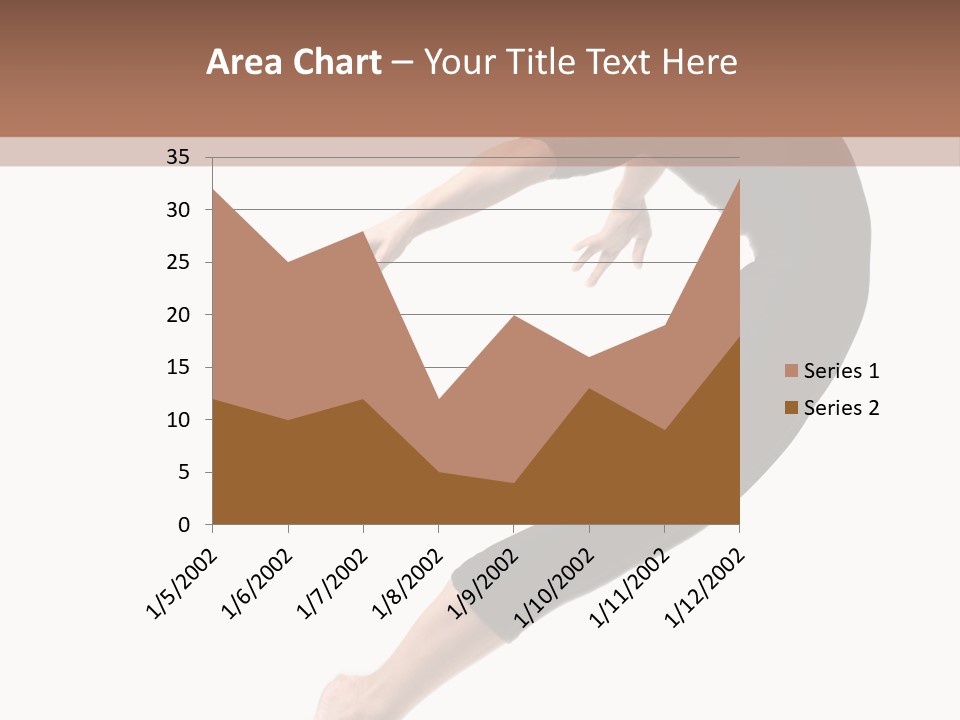 Stretching Lifestyle Performer PowerPoint Template