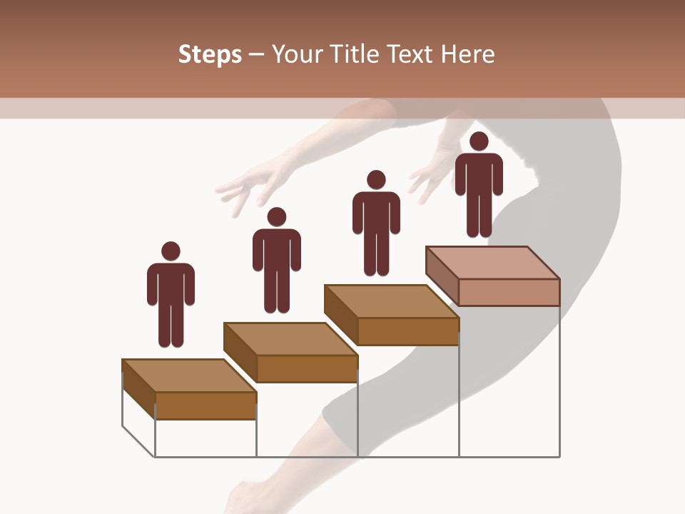 Stretching Lifestyle Performer PowerPoint Template