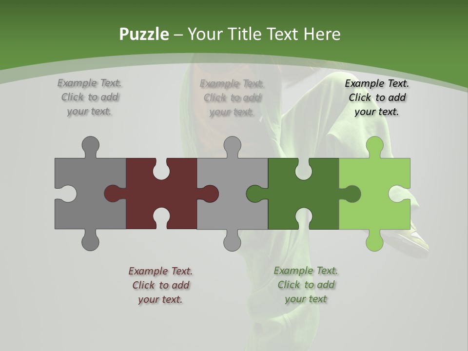 Sexy Acrobat Hiphop PowerPoint Template