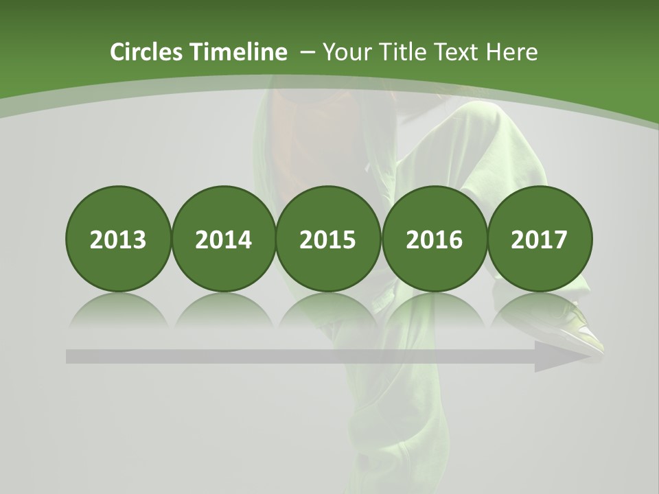 Sexy Acrobat Hiphop PowerPoint Template