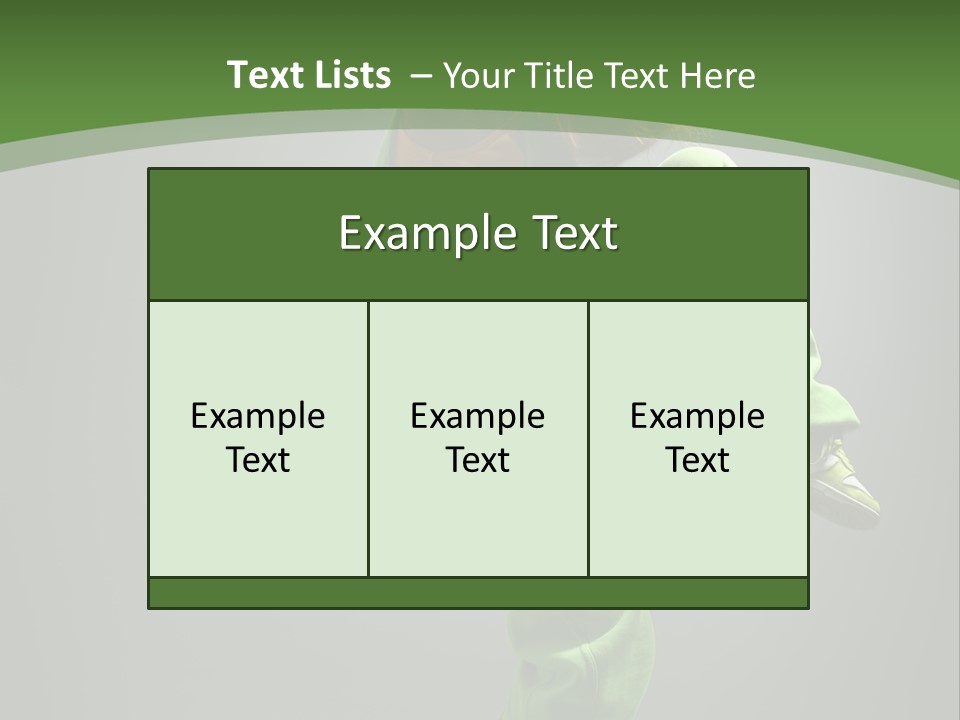 Sexy Acrobat Hiphop PowerPoint Template