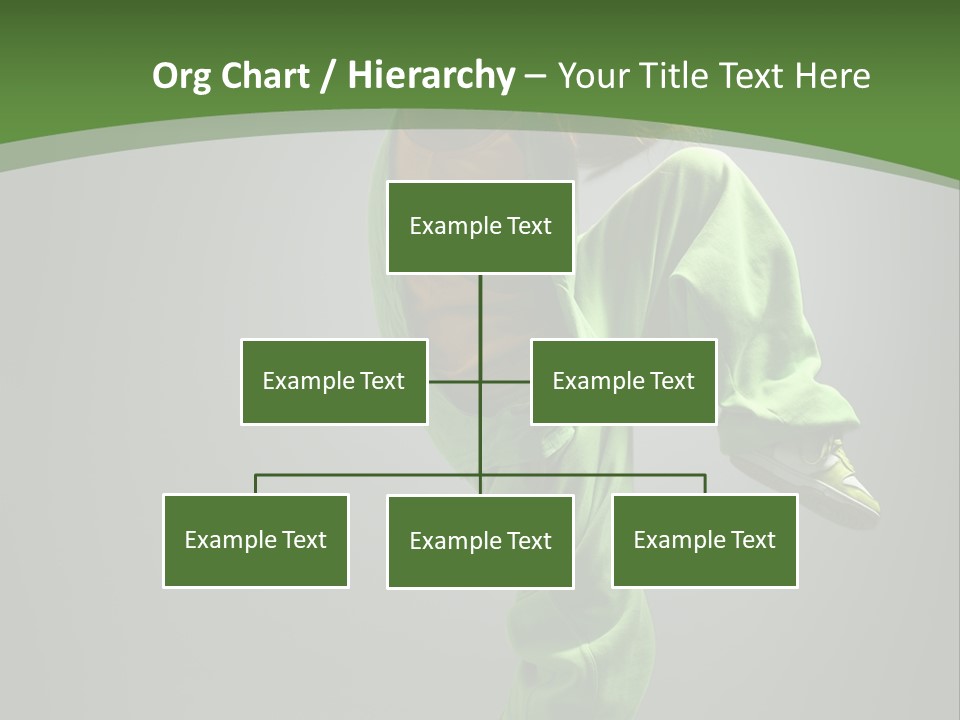 Sexy Acrobat Hiphop PowerPoint Template