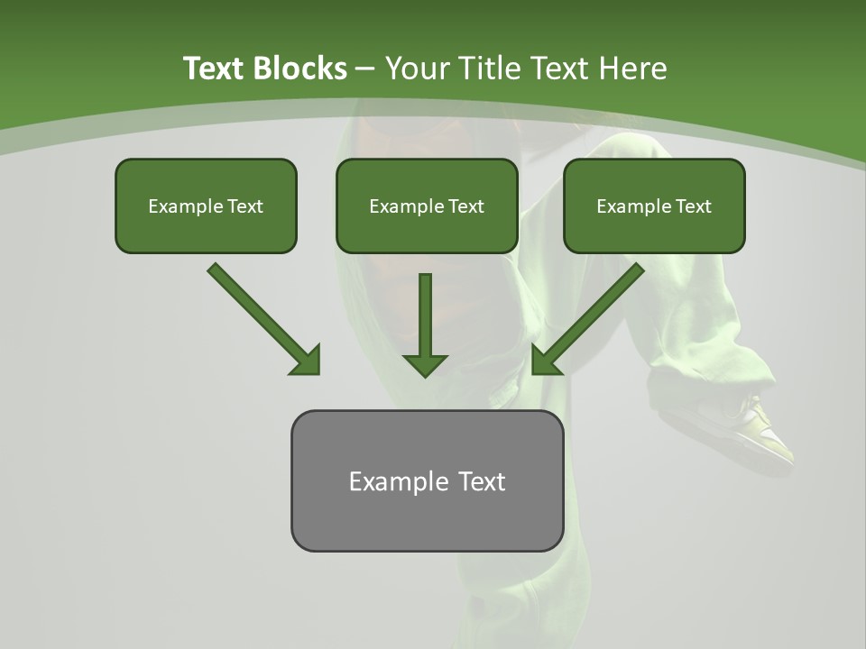 Sexy Acrobat Hiphop PowerPoint Template