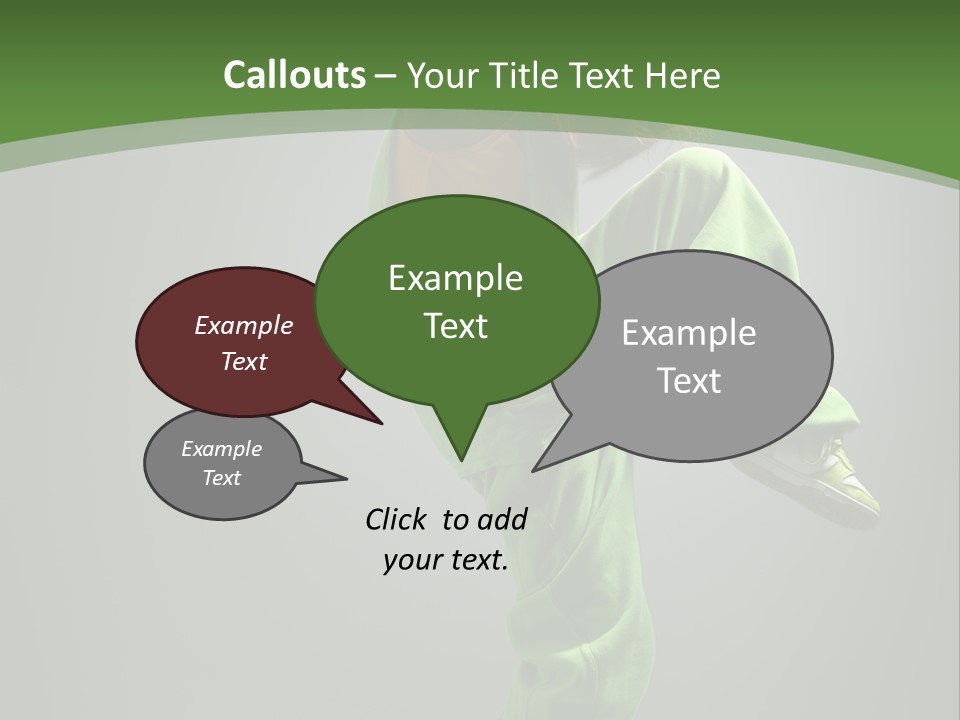 Sexy Acrobat Hiphop PowerPoint Template