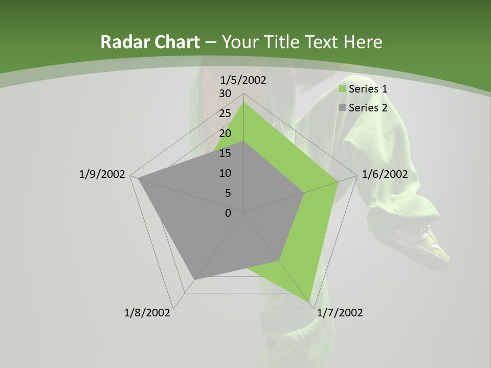Sexy Acrobat Hiphop PowerPoint Template