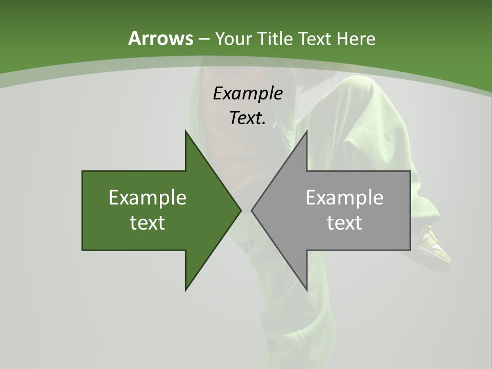 Sexy Acrobat Hiphop PowerPoint Template