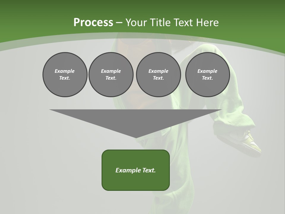 Sexy Acrobat Hiphop PowerPoint Template
