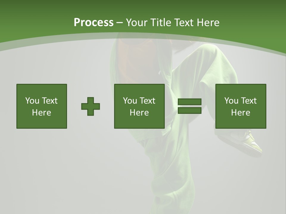 Sexy Acrobat Hiphop PowerPoint Template