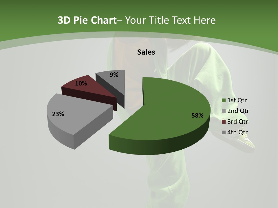 Sexy Acrobat Hiphop PowerPoint Template