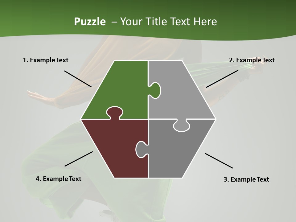 Active Fitness Elegance PowerPoint Template