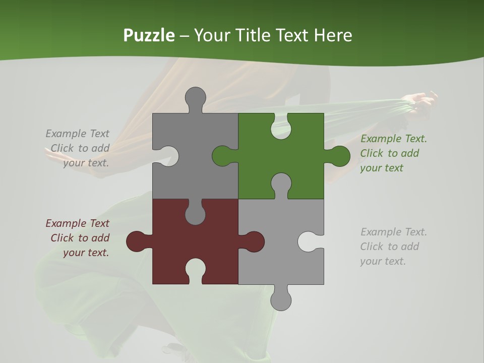 Active Fitness Elegance PowerPoint Template