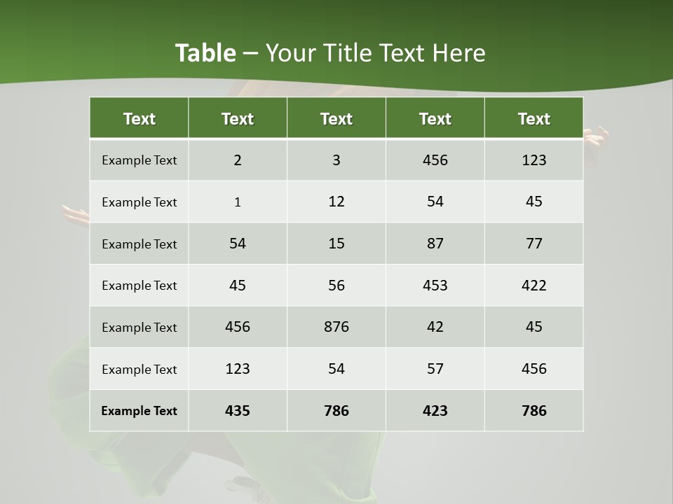 Active Fitness Elegance PowerPoint Template