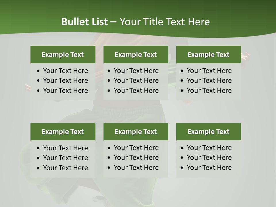 Active Fitness Elegance PowerPoint Template