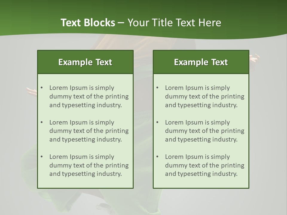 Active Fitness Elegance PowerPoint Template