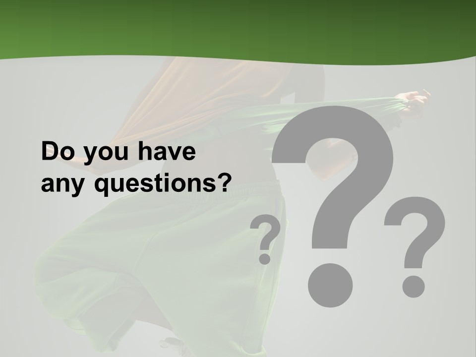 Active Fitness Elegance PowerPoint Template