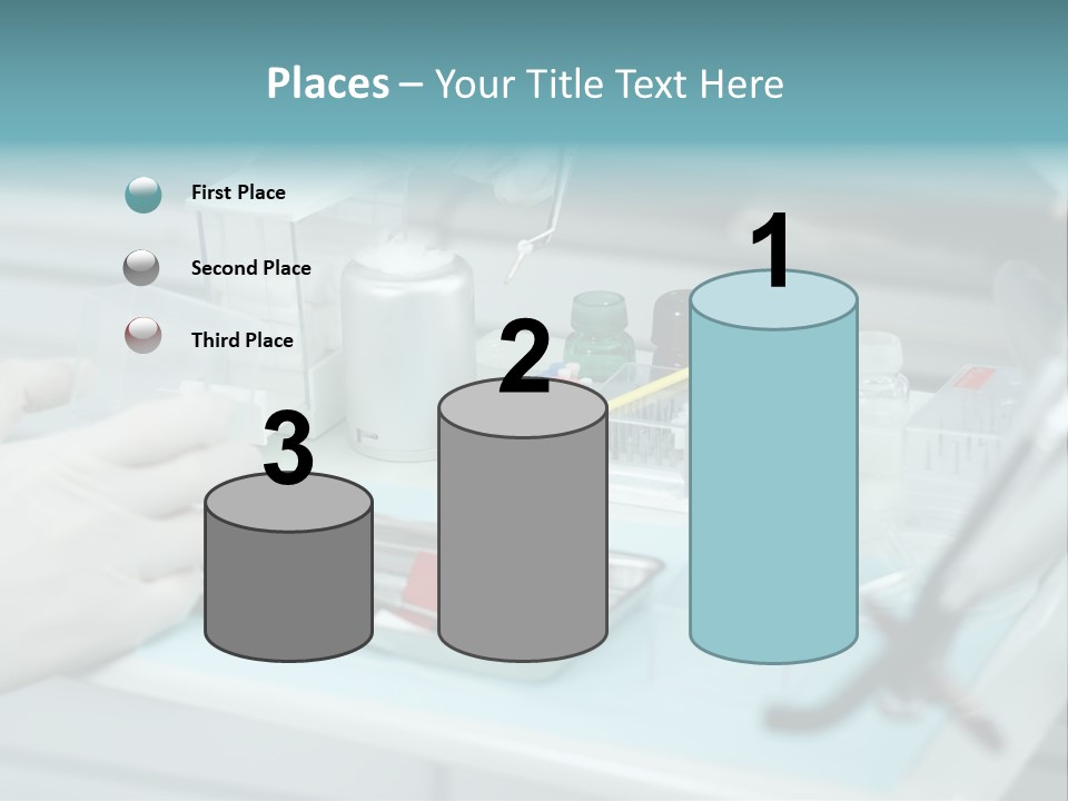 Cold Circle Water PowerPoint Template