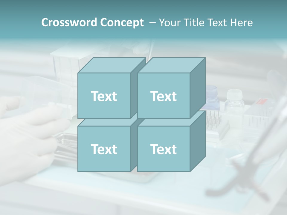 Cold Circle Water PowerPoint Template