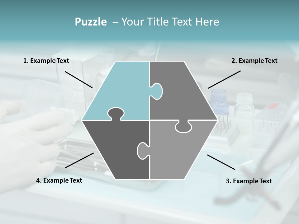 Cold Circle Water PowerPoint Template