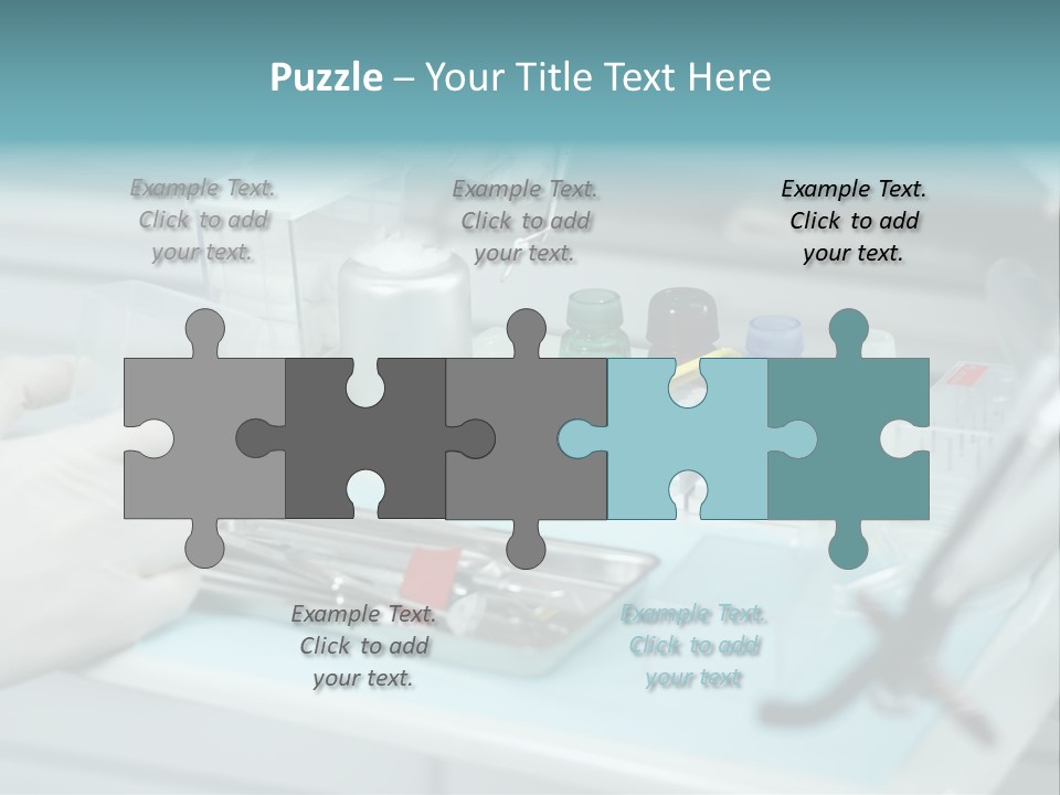 Cold Circle Water PowerPoint Template