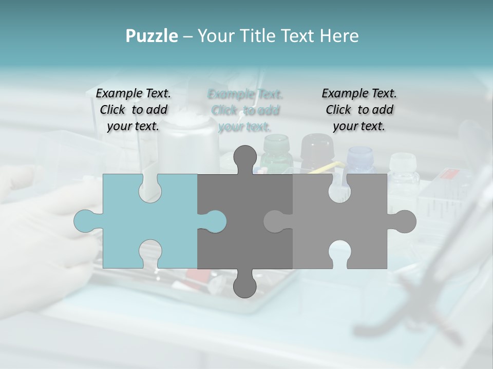 Cold Circle Water PowerPoint Template