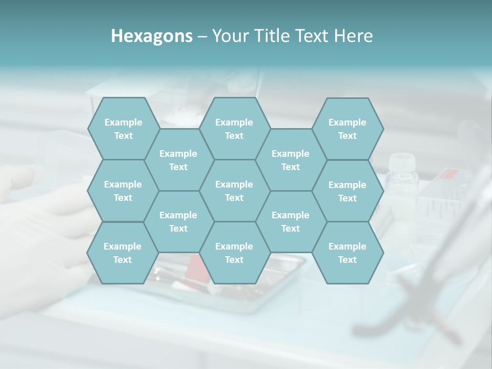 Cold Circle Water PowerPoint Template