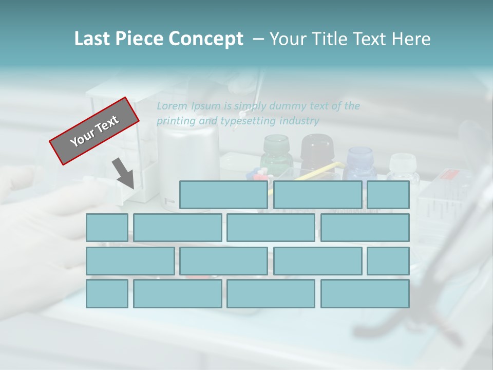 Cold Circle Water PowerPoint Template