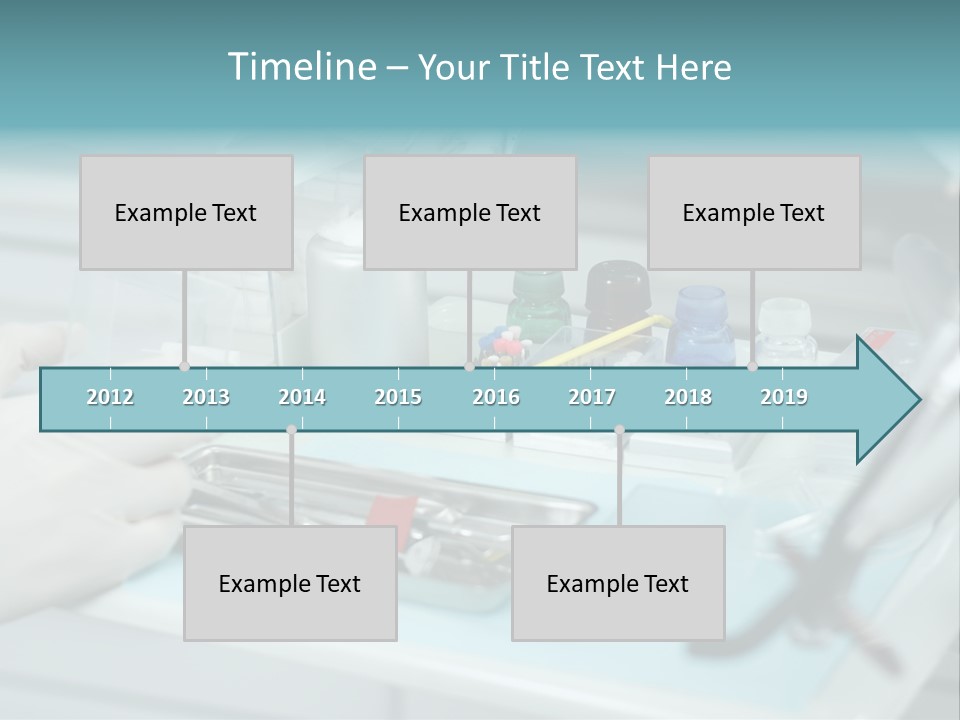 Cold Circle Water PowerPoint Template