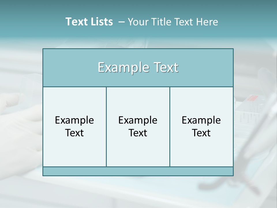 Cold Circle Water PowerPoint Template